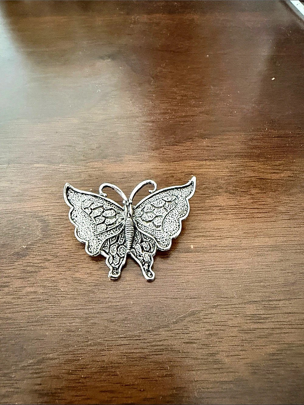 Butterfly Brooch in Silver Like New
